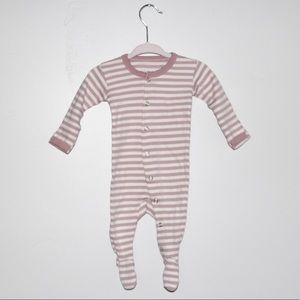 L’oved Baby Snap Footed Onesie 0-3 mo